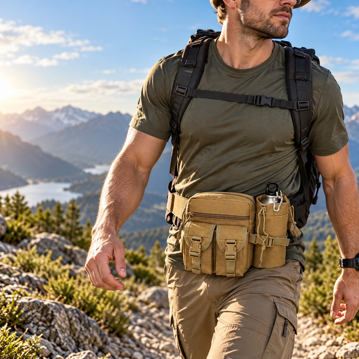 Marsupio Tattico Multifunziona - Hiking Backpack Waterproof recensione e prezzo