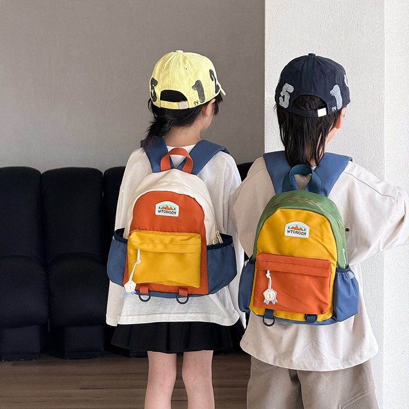 Nuovo Zaino per Bambini con Bl - Canvas Backpack Casual recensione e prezzo